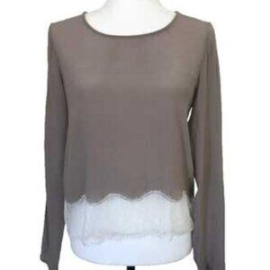 Wilfred Desaix 100% Silk Blouse - Size Medium